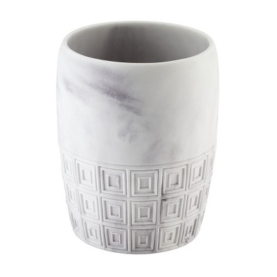 Avanti Marble Wastebasket