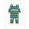 PATPAT Christmas Family Pajama Set, Gingerbread Striped Pajama Set for pet - 2 of 4