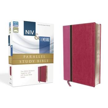 Parallel Study Bible-PR-NIV/MS - by  Zondervan (Leather Bound)