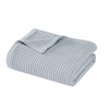 The Farmhouse by Rachel Ashwell Twin/Twin XL Cotton Waffle Blanket Gray - 2 of 4