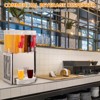 5.2 Gal/20L Commercial Beverage Dispenser, 10LX2 Tank Juice Dispenser Cold Drink Dispensers, Fruit Juice Beverage Machine with Thermostat Controller - 2 of 4