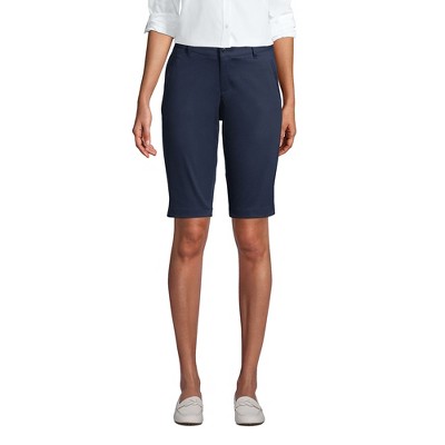 School Uniform Young Women's Stretch Chino Bermuda Shorts