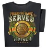 Collections Etc Proud to Have Served Short Sleeve Vietnam Veteran Graphic Tee - 2 of 4