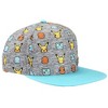 Kids Microfiber Pokemon All-Over Printed Cap Hat with Embroidery OSFA - 2 of 4