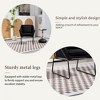 NicBex Velvet Accent Chair,Upholstered Living Room Chairs with Mid-Height Backrest and Metal Legs,Modern Armchair,Accent Chairs for Living Room - 4 of 4