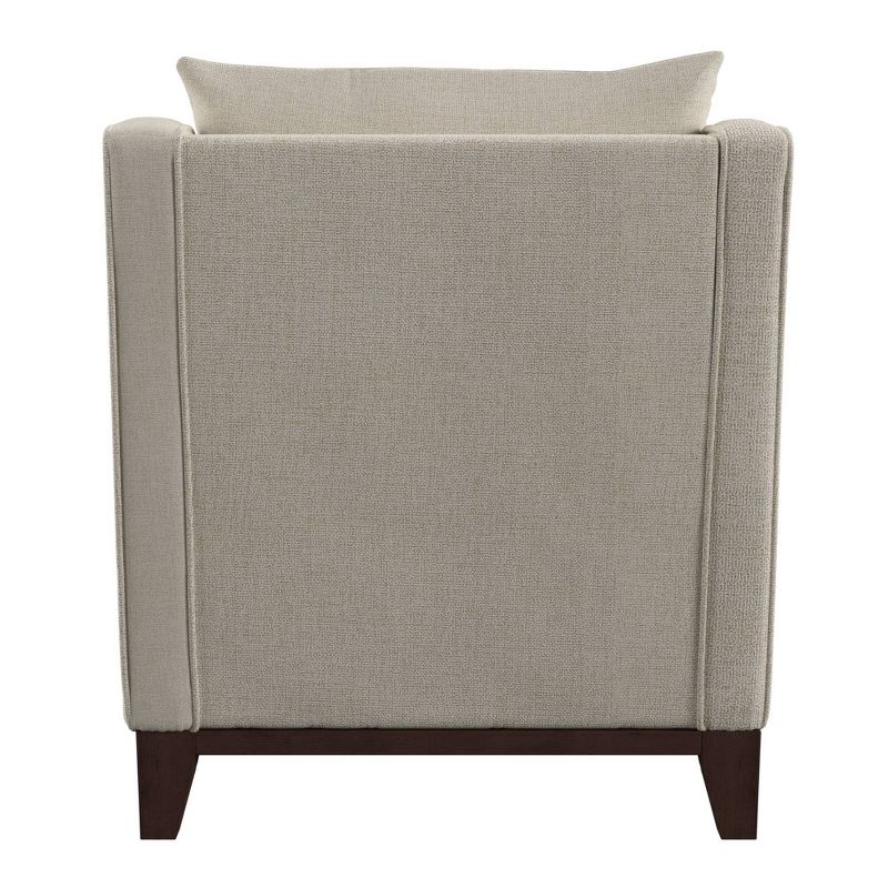 Madge Tweed Accent Chair Oatmeal - Inspire Q, 6 of 8