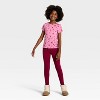 Girls' Short Sleeve Printed T-Shirt - Cat & Jack™ - 3 of 3