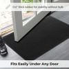 Evideco French Home Goods Heavy Duty Rubber Scraper Front Door Mat 30"x18" - 2 of 4