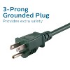 Philips 15' 3-Outlet Grounded Extension Cord Outdoor Green - 3 of 4