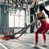 VEVOR Weight Training Pull Sled, Fitness Strength Speed Training Sled, Steel Power Sled Workout Equipment for Athletic Exercise and Speed Improvement - 2 of 4