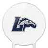 Longwood Secondary Logo  Acrylic Cake Topper Party Decoration for Wedding Anniversary Birthday Graduation - 3 of 4