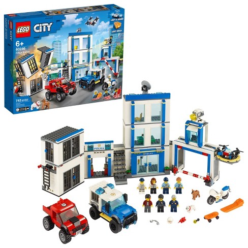 Lego City Police Station Fun Building Set For Kids Target