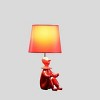 21.25" Modern Polyresin Table Lamp with Built-In Phone Holder, Accent Lamp for Living Room or Bedroom – The Pop Home - 2 of 4