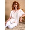 Women's Wo's Crepe Embroidered Smock Top - PAPARAZZI - 2 of 3