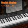61 Key Keyboard Piano, Protable Electric Semi-Weighted Piano Keyboard for Beginner/Professional, for Birthday or Christmas - 3 of 4