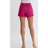 Women's Faux Grace Shorts - entro - 2 of 4