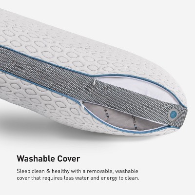 Frost 1.0 White and Gray Cooling Performance Pillow