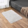 Shaggy Area Rugs Plush Rug Carpet Decorative Solid Rug - 2 of 4