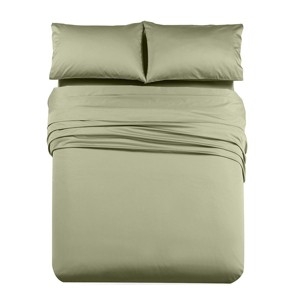 Egyptian Linens RV Short Queen OR RV King Sheet Sets 100% Cotton Sateen - USA - 1 of 4