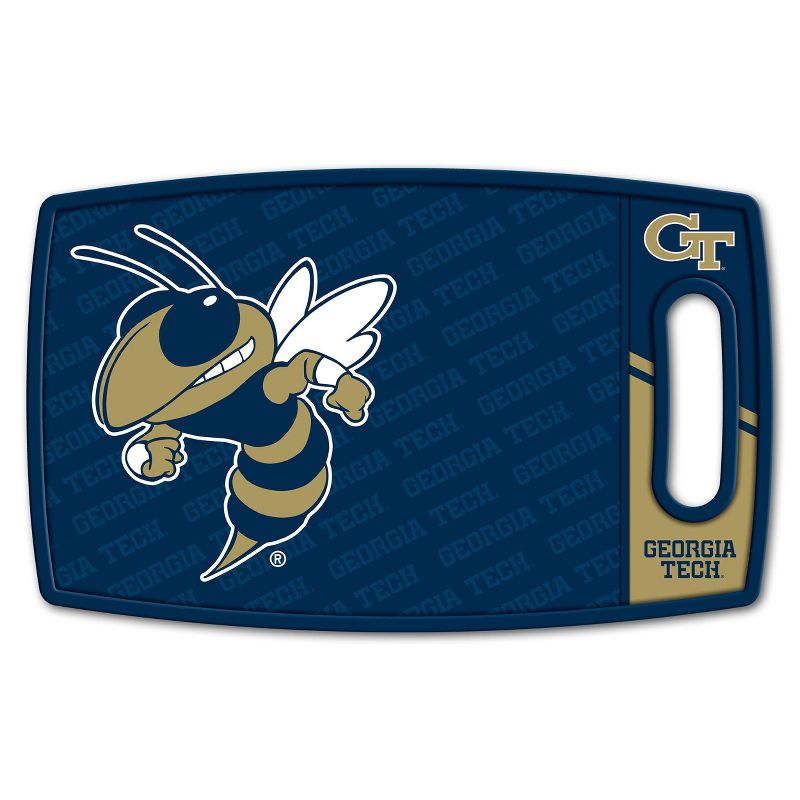 NCAA Georgia Tech Yellow Jackets Logo Series Cutting Board, 1 of 5