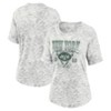 NFL New York Jets Women's Oatmeal Heather Rolled Sleeve T-Shirt - 3 of 3