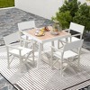 Tangkula 2PCS Folding Director Chair w/ Acacia Wood Frame & Machine Washable Oxford Fabric - 3 of 4