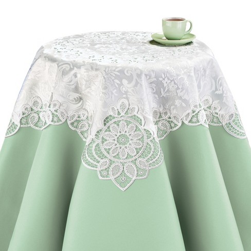 Collections Etc Delicate Lace Table Topper - image 1 of 2