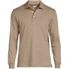Lands' End Men's Long Sleeve Cotton Supima Polo Shirt - 3 of 3