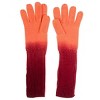 French Connection Ombre Design Mid Arm Elongated Gloves For Winter - 3 of 4