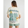 Women's Winnie the Pooh Gingham Pajama Set - White - 4 of 4