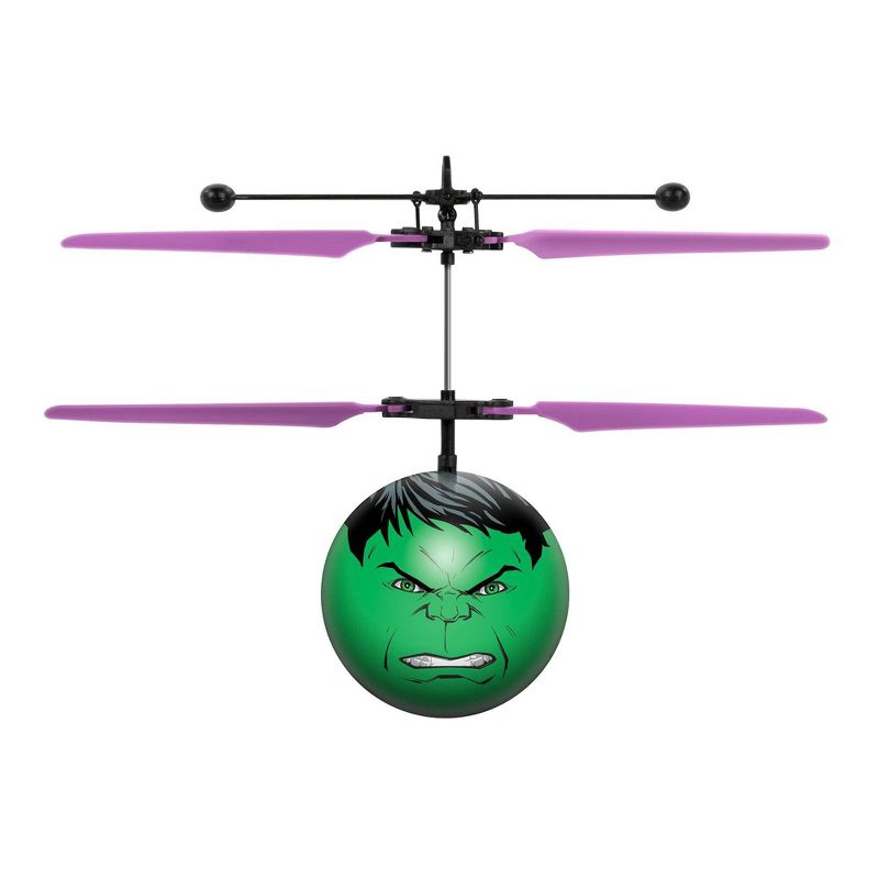 World Tech Toys Marvel Avengers Hulk IR UFO Ball Helicopter, 1 of 4