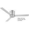 52" Minka Aire Roto Brushed Nickel LED Hugger Ceiling Fan with Remote - 3 of 4