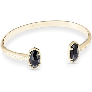 Elton Open Cuff Bracelet, Gold Tone Modern Statement Jewelry for Women - 1 of 4