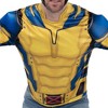 Marvel Men's Wolverine Halloween Costume Apparel Top - 4 of 4