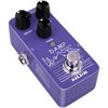 NUX NRV-3 Damp Reverb Effects Pedal  | Built- In Plate Reverb, Spring Reverb and Hall Reverb | Includes True-Bypass and Buffer-Bypass, Purple - 2 of 4