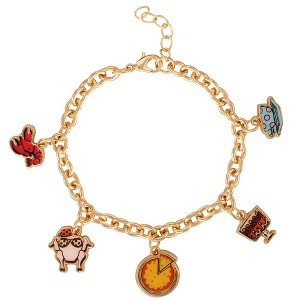 Friends TV Show Fashion Charm Bracelet, 5 Charms - 7 + 1" - 1 of 4