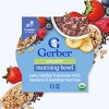 Gerber Organic Baby Food Oats Barley and Red Quinoa with Banana & Summer Berries Morning Bowl - 4.5oz - 2 of 4