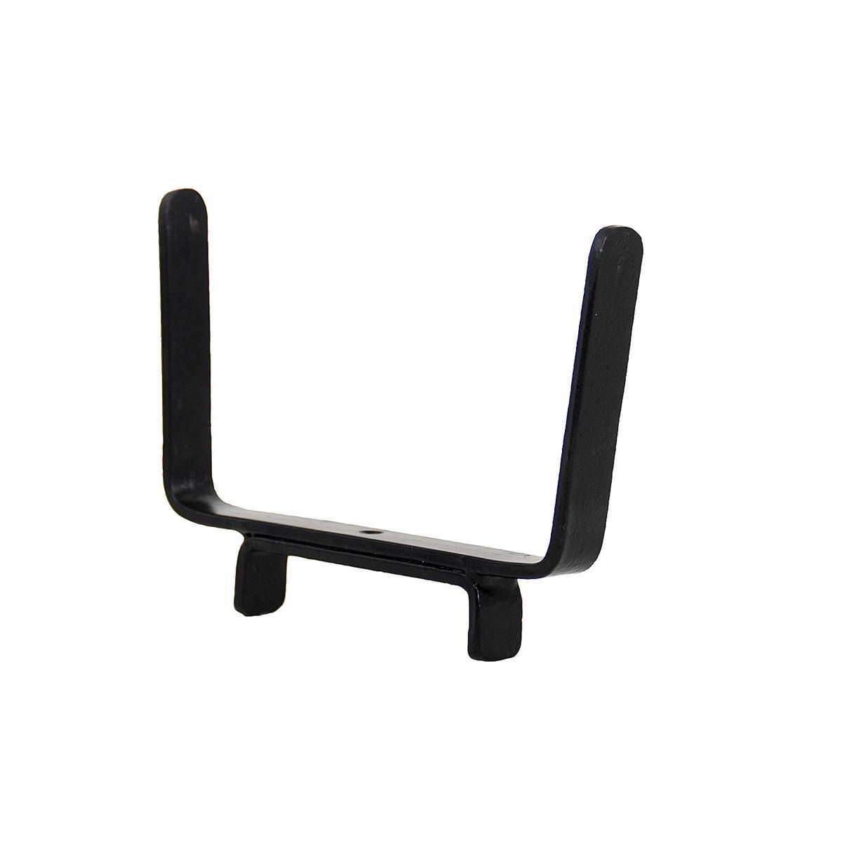 2pk Steel Flower Box Rail Bracket Black - ACHLA Designs: Secure Deck Railing Mount, 90 Day Warranty - thumbnail 4