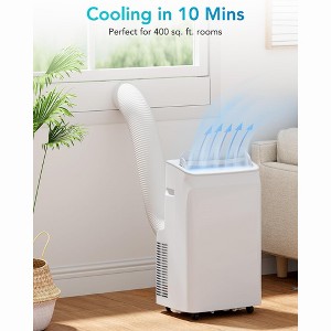 Portable Room Air Conditioner, 12,000 BTU Portable AC Unit with Remote Control/Installation Kit, Stand Up AC Unit Room Cooling Up to 400sq.ft - 1 of 4