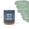Elanze Designs Home Sweet Home Navy Blue X-Large Cork Bottom Kitchen Utensil Holder - 2 of 4