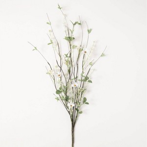 Sullivans Artificial Daisy and Eucalyptus Stem 44.5"H Green - 1 of 1