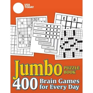 USA Today Jumbo Puzzle Book - (USA Today Puzzles) by  Usa Today (Paperback) - 1 of 1