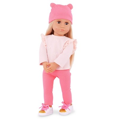Our Generation Joyce 18" Fashion Doll in Pink Outfit