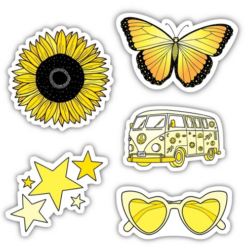 Big Moods Aesthetic Sticker Pack 10pc