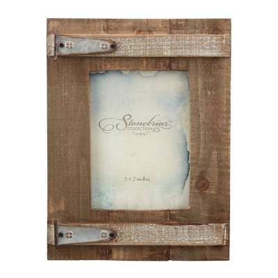 5" x 7" Wooden Barn Door Single Frame - Stonebriar Collection