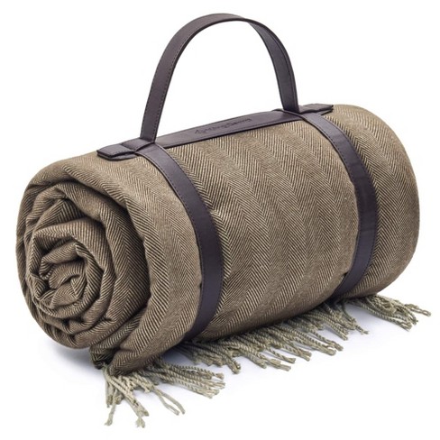 Grey waterproof picnic discount blanket