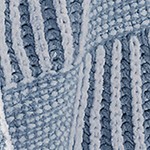 blue & white