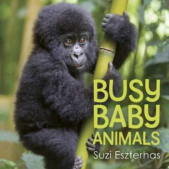 Busy Baby Animals - by  Suzi Eszterhas (Board Book)