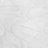 Hotel Laundry Full Quiet Cotton Waterproof Mattress Pad: Machine Washable, Fits Up to 19" Depth, Tumble Dry - 2 of 3