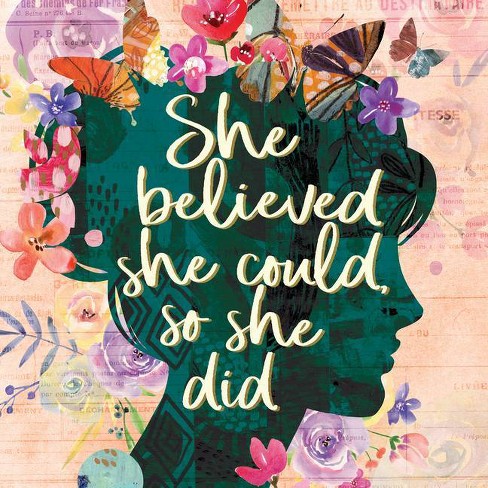 Welp She Believed She Could, So She Did - (Hardcover) : Target YC-19